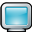 Computer Monitor Icon 32x32 png
